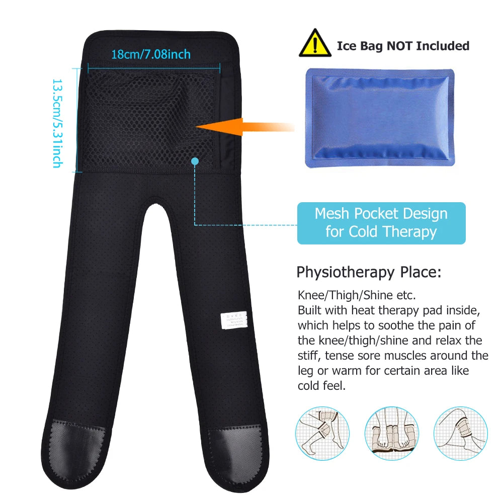 Knee Pad Fast-Heating Relief Arthritis Improve Discomfort Pain Recover Injury Keep Warm Relieve Muscle Soreness Drive Cold Away