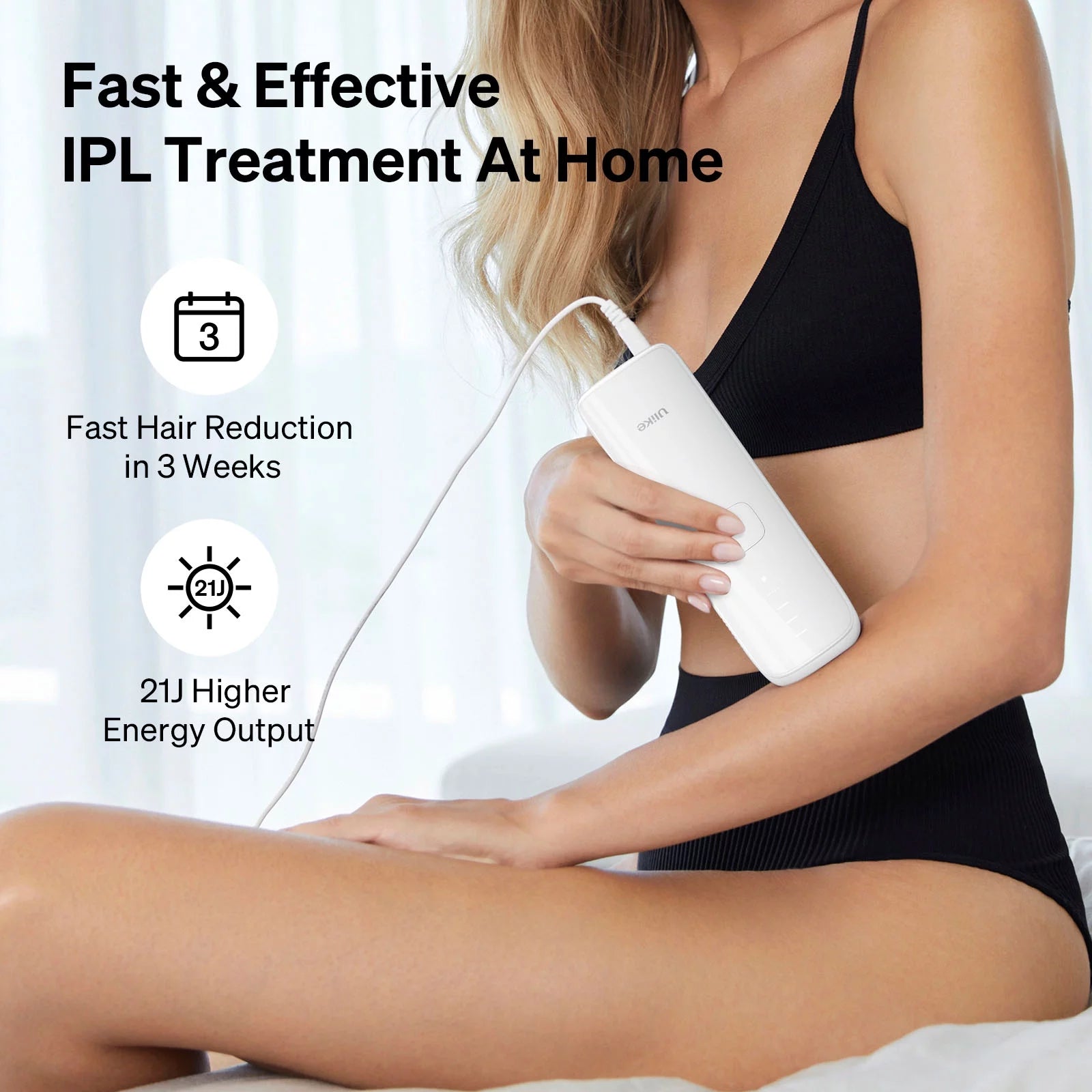 Laser Hair Removal for Women & Men, Air 3 IPL Hair Removal for Painless & Long-Lasting Result