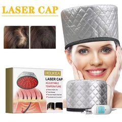 Laser Cap Heat Cap Hair Regeneration Hair Care Laser Cap for Greasy Scalp Heat Hair Regeneration Cap for Men Women