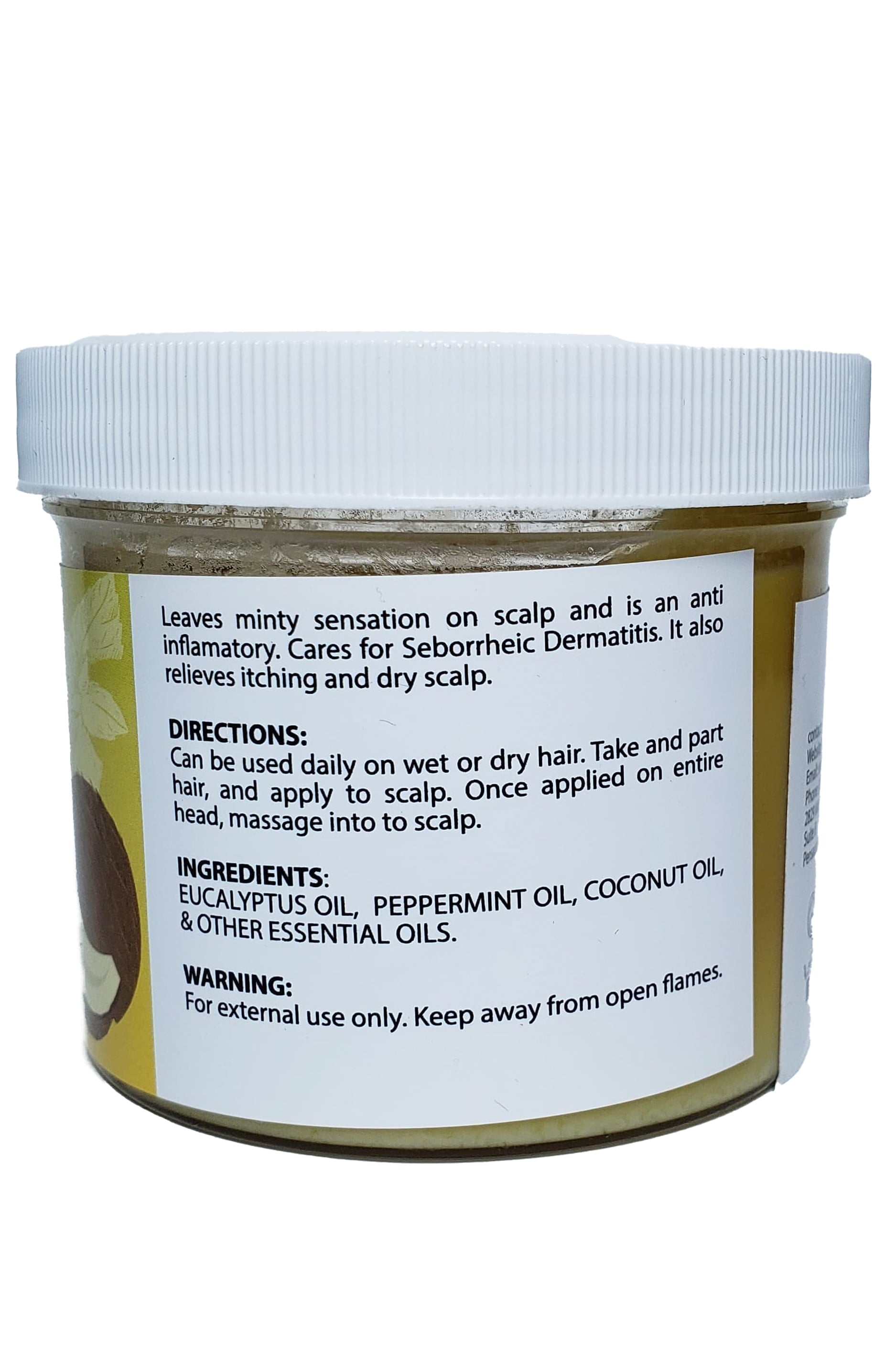 Santias Natural Hair Care Peppermint Butter