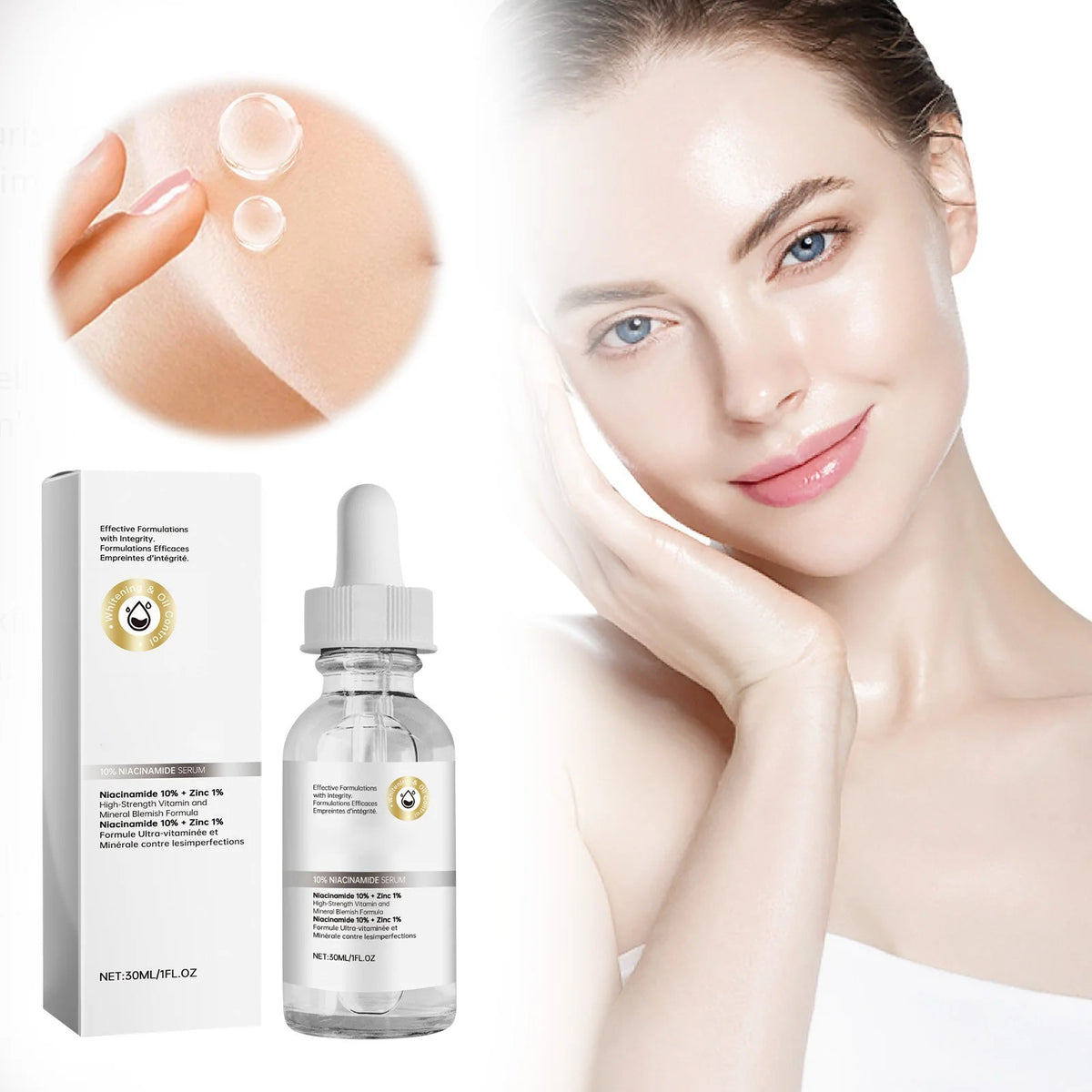 Trendy Skin Care Products 2024 10% Moisturizing Moisturizing Delicate Skin Moisturizing Facial 30Ml