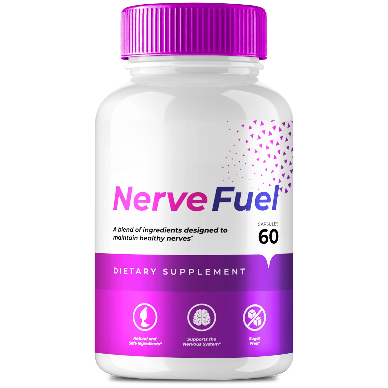 Nerve Fuel Dietary Supplements - Official Formula (1 Pack)