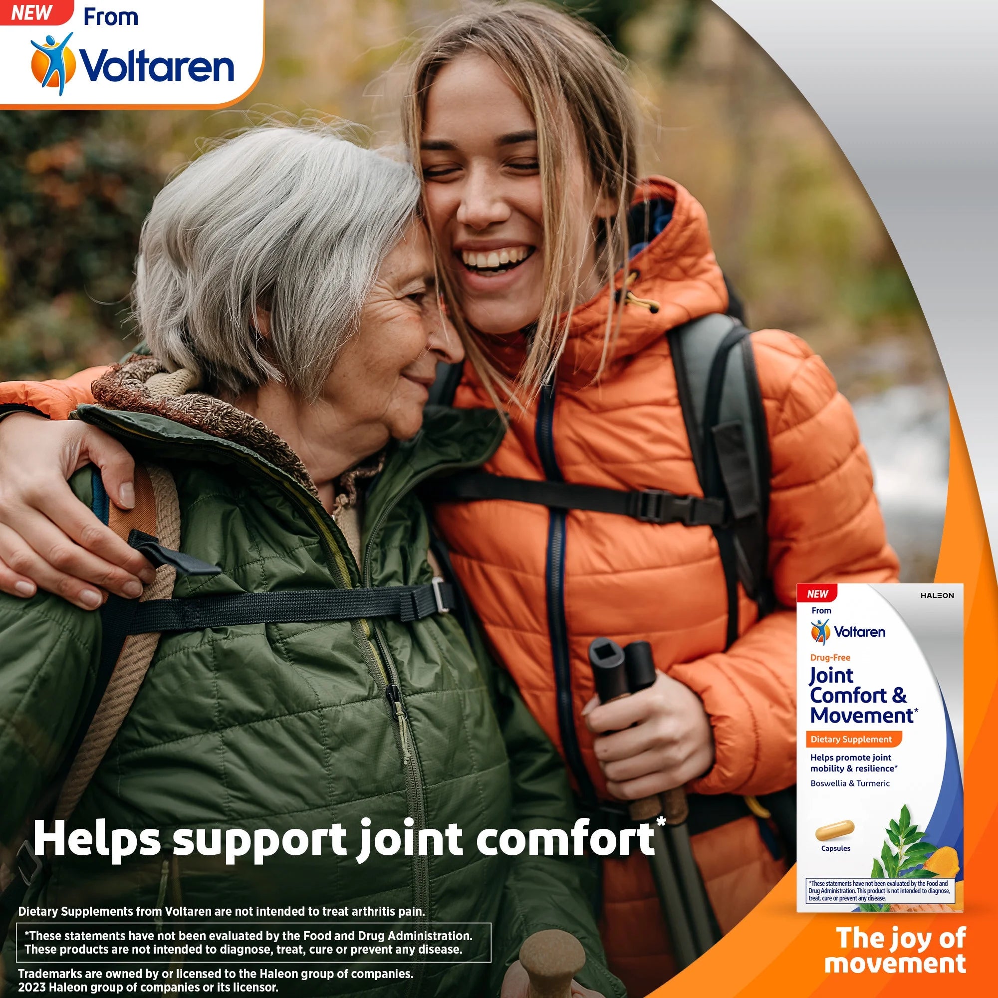 Joint Comfort + Movement from  Dietary Supplements, 30 Ct