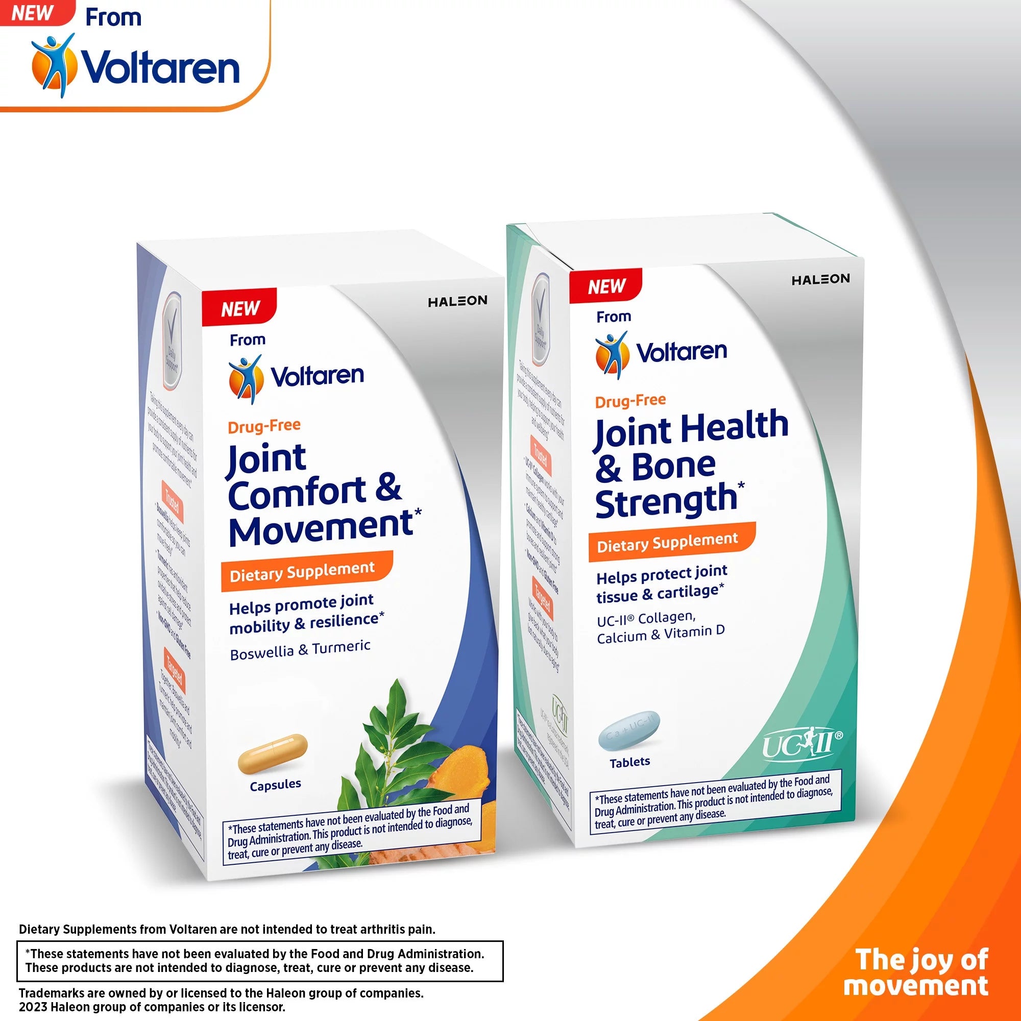 Joint Comfort + Movement from  Dietary Supplements, 30 Ct