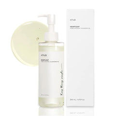 Anua Heartleaf Essence Diminishes Fine Lines Deep Anti-Aging Korean Skin Care Set Cleansing Oil Moisturizing Toner 200Ml