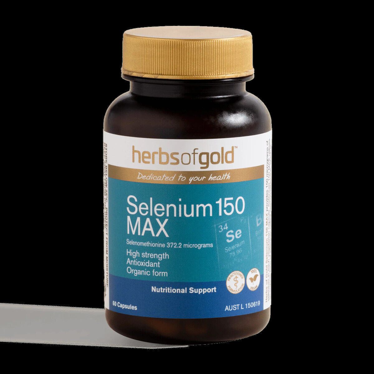 New Herbs of Gold Selenium 150 MAX 60 Capsules