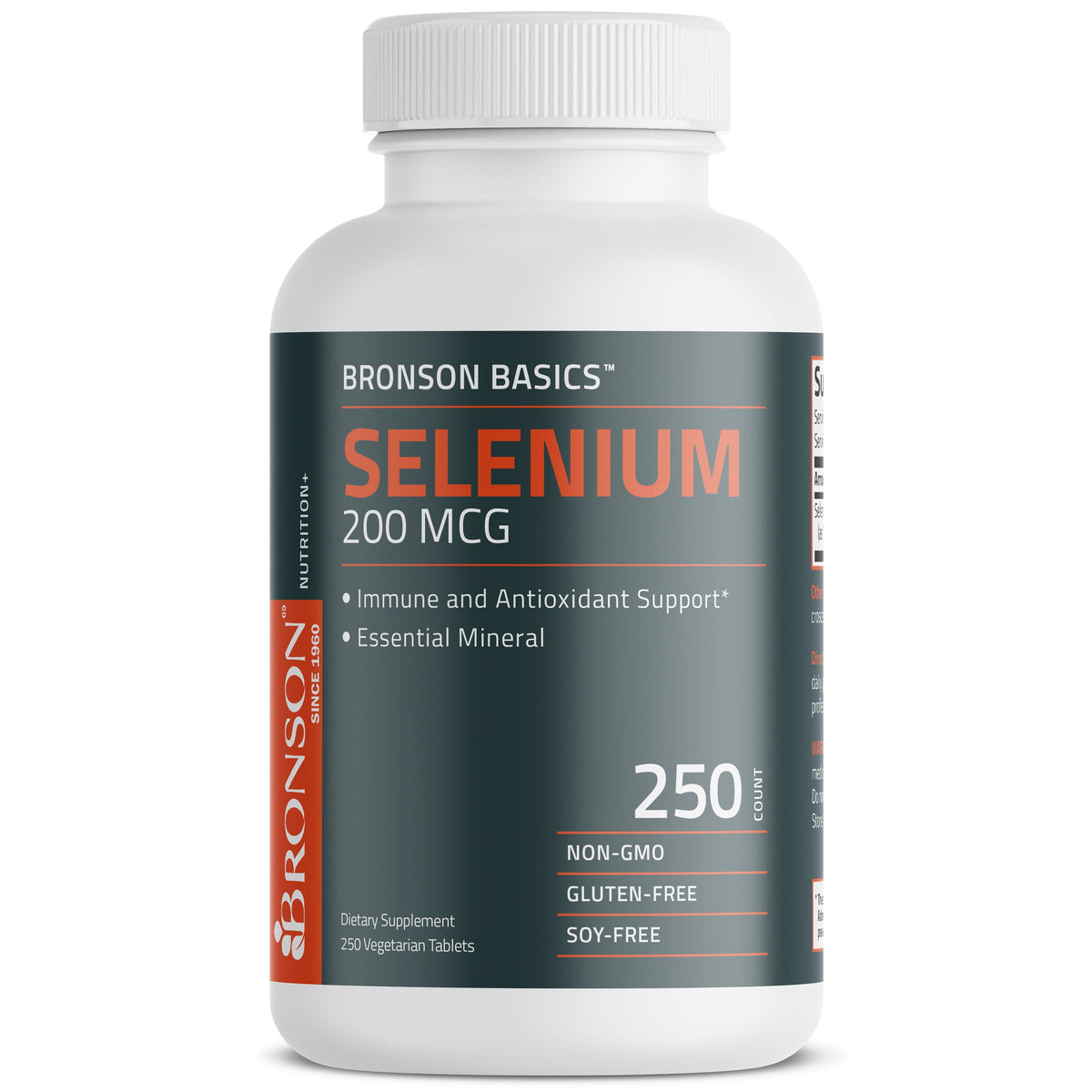 Selenium 200 Mcg 250 Vegetarian Tablets