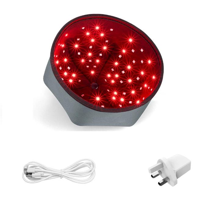 Portable Red Light Therapy Cap, Red LED Hair Growth Hat Care, Scalp Relieve Head Pain, Hair Regrowth Treatment Machine