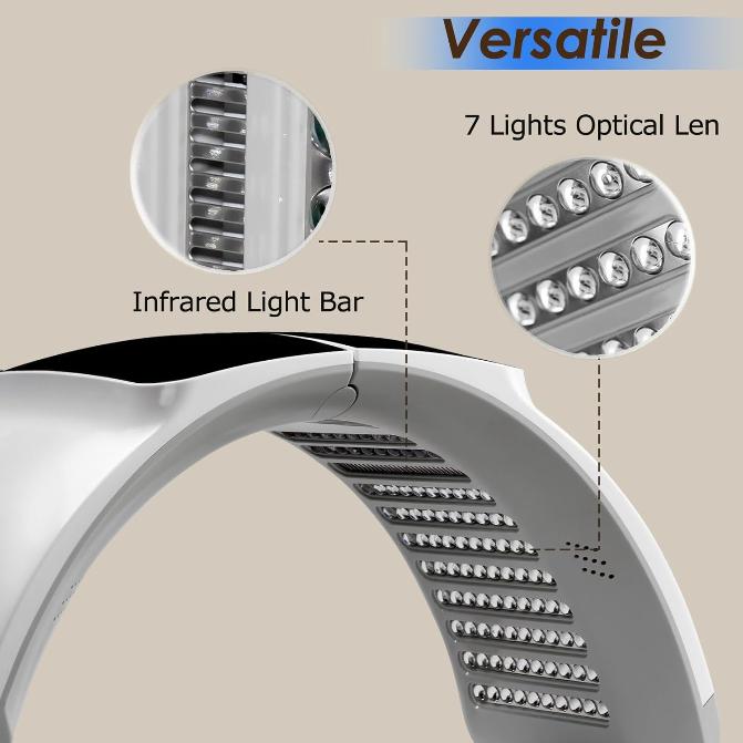Skincare Light Facial Device 7 Lights plus Infrared Light