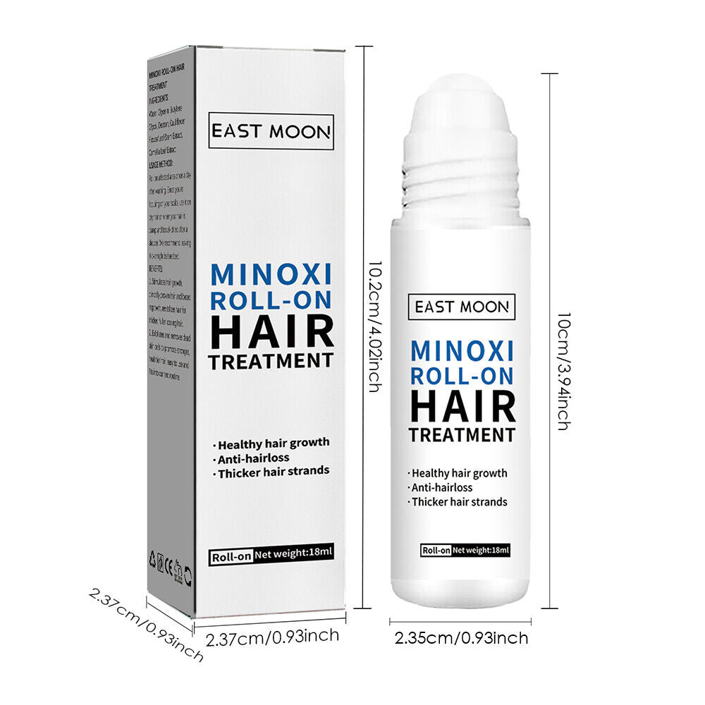 Hair Growth Treatment Serum Minoxi Roll-On Regrowth Nourishing Hair Scalp Care