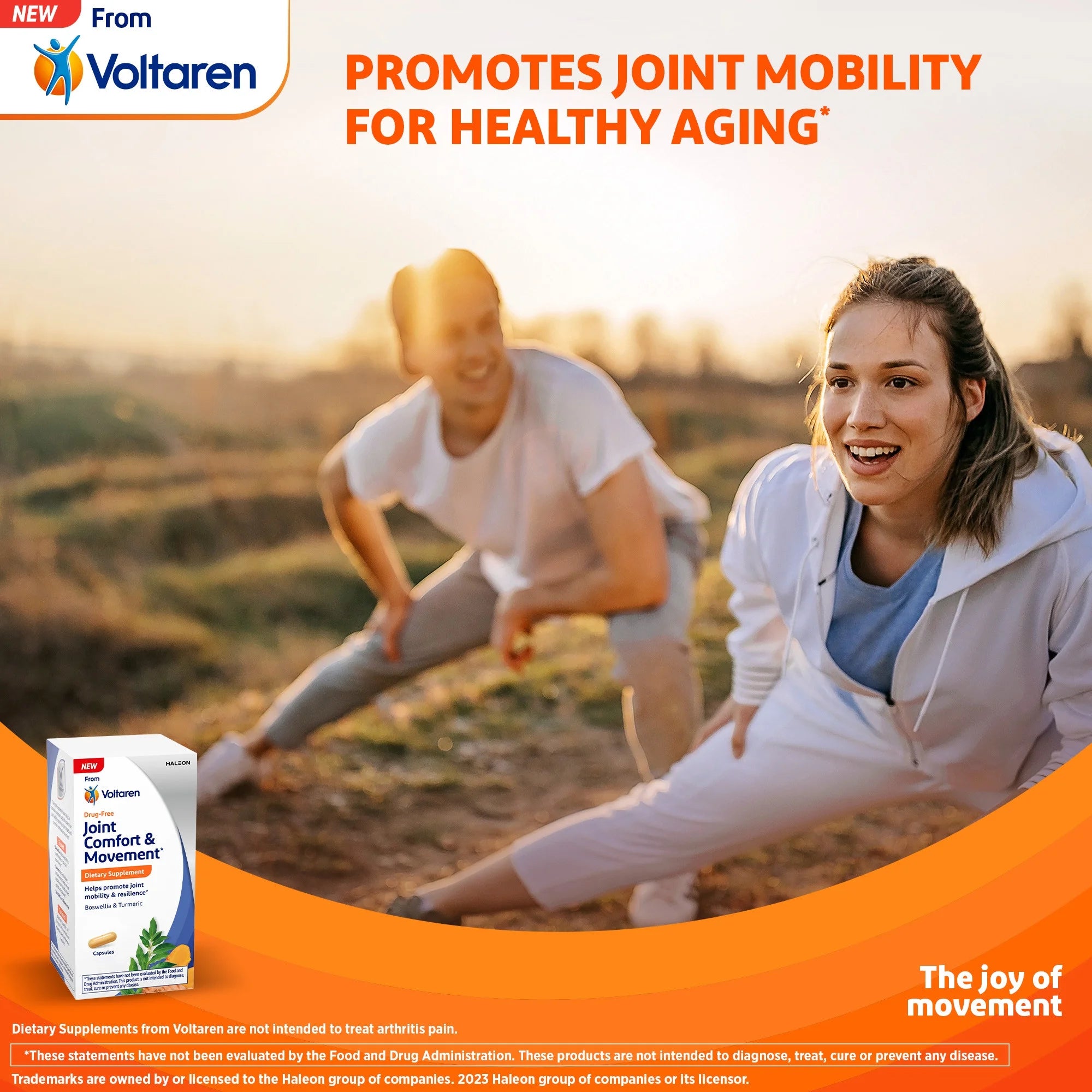 Joint Comfort + Movement from  Dietary Supplements, 30 Ct