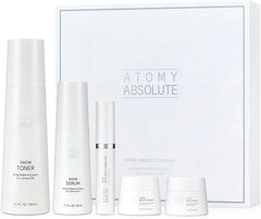 Absolute Snow 1 Set Including 5Pc Skin Care - Toner, Serum, Dark Spot Correction, Day Cream, Night Cream | Strengthen Skin