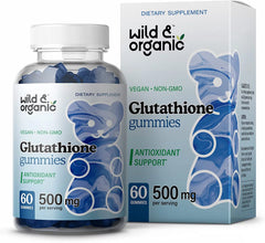 Glutathione Gummies - Liver Cleanse & Antioxidant Supplement, 60 Vegan Chews