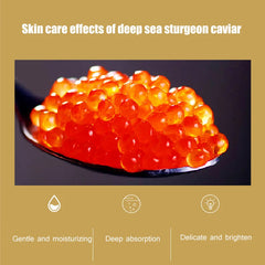 Deep Sea Caviar 24K Gold Moisturizing Eye Mask Remove Dark Circles anti Age Bag Skin Care Collagen Gel Eye Patches