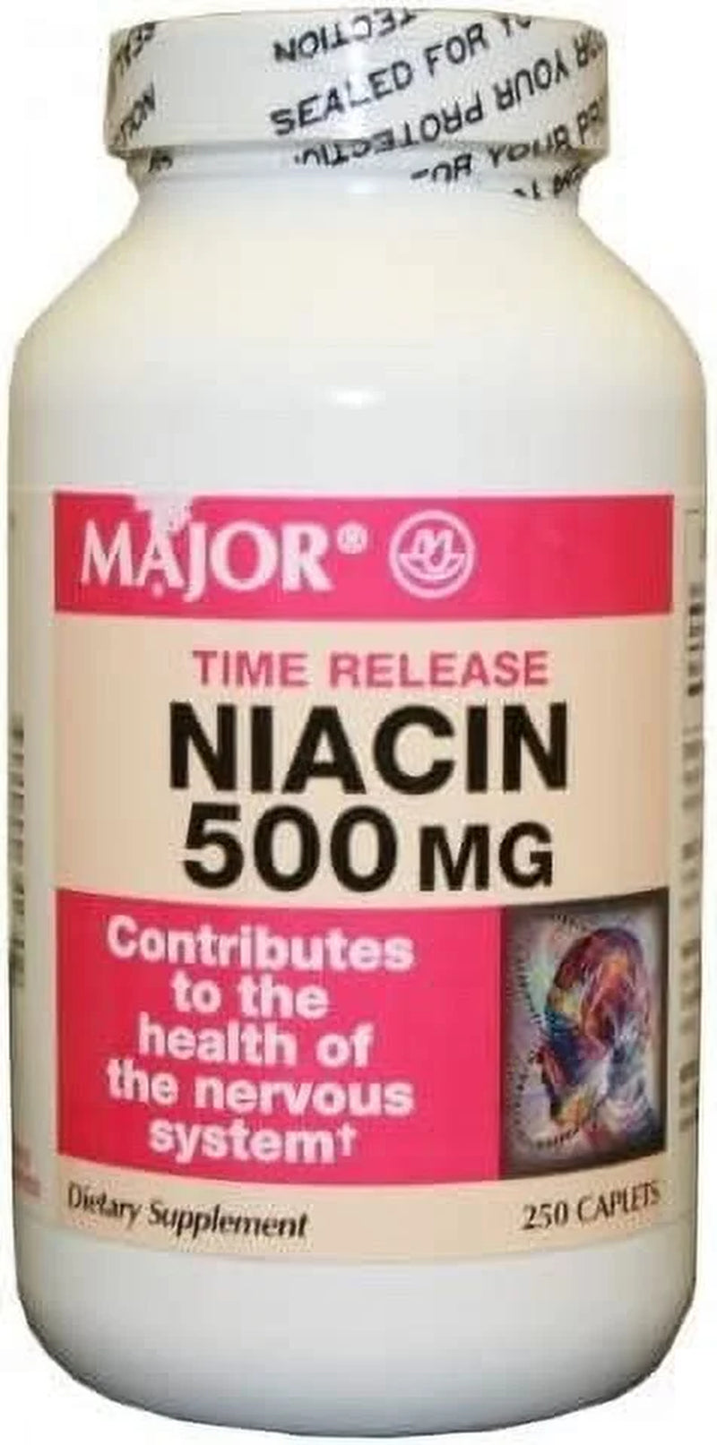 10006070010 Niacin Time Release 500Mg 250Ct Bottle (Pack of 3)