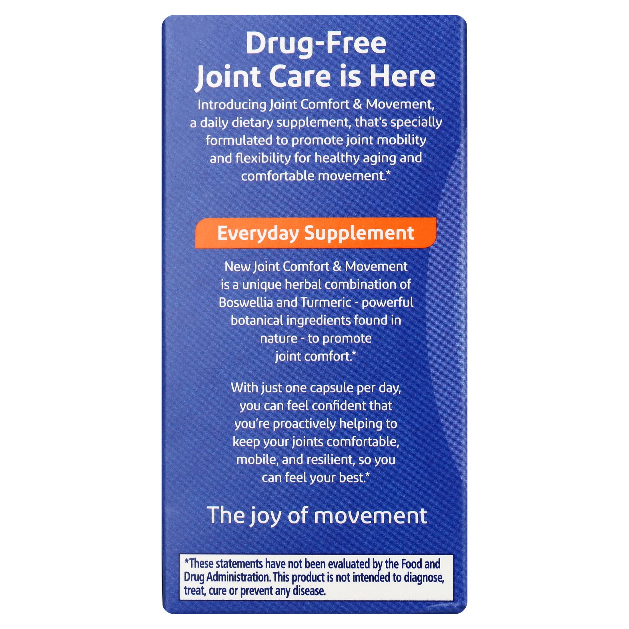 Joint Comfort + Movement from  Dietary Supplements, 30 Ct