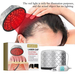 Laser Cap Heat Cap Hair Regeneration Hair Care Laser Cap for Greasy Scalp Heat Hair Regeneration Cap for Men Women