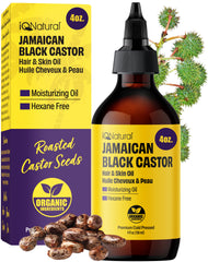 Growth and Skin Conditioning Jamaican Black Castor Hair Oil, 4 Fl Oz